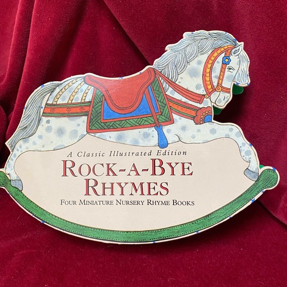 Rock-A-Bye Rhymes, 3 Miniature Darling Nursery Rhyme Books - Picture 2 of 10
